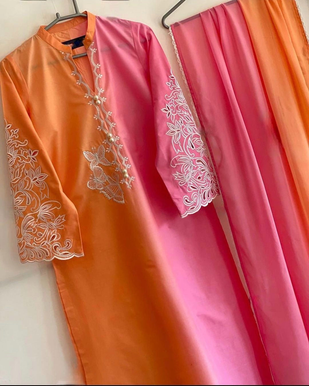 tie and dye dress designs pakistan Latest Linen Tie Dye Dress Design 2021-22 With Linen Dupatta (LN-274) Online Shopping & Price in Pakistan